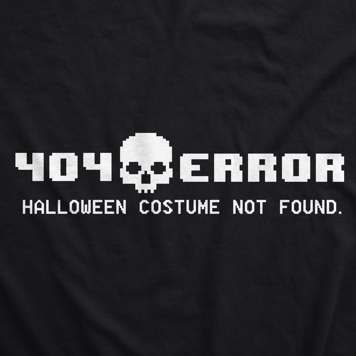404 Costume Not Found Men&#39;s Tshirt - Crazy Dog T-Shirts