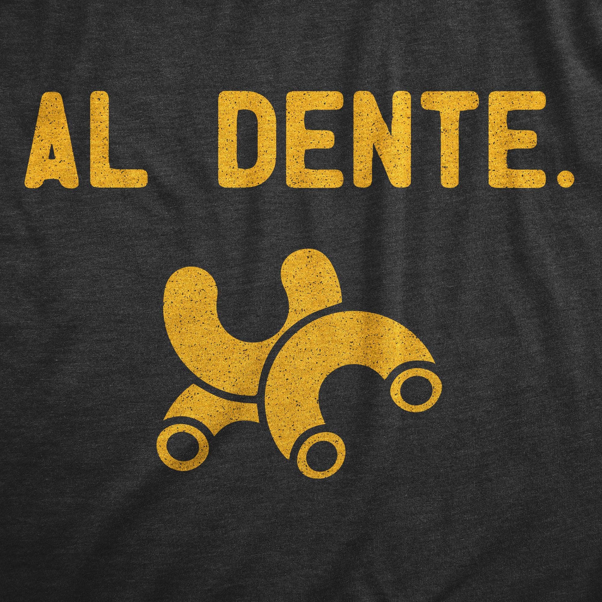 Al Dente Men's Tshirt  -  Crazy Dog T-Shirts