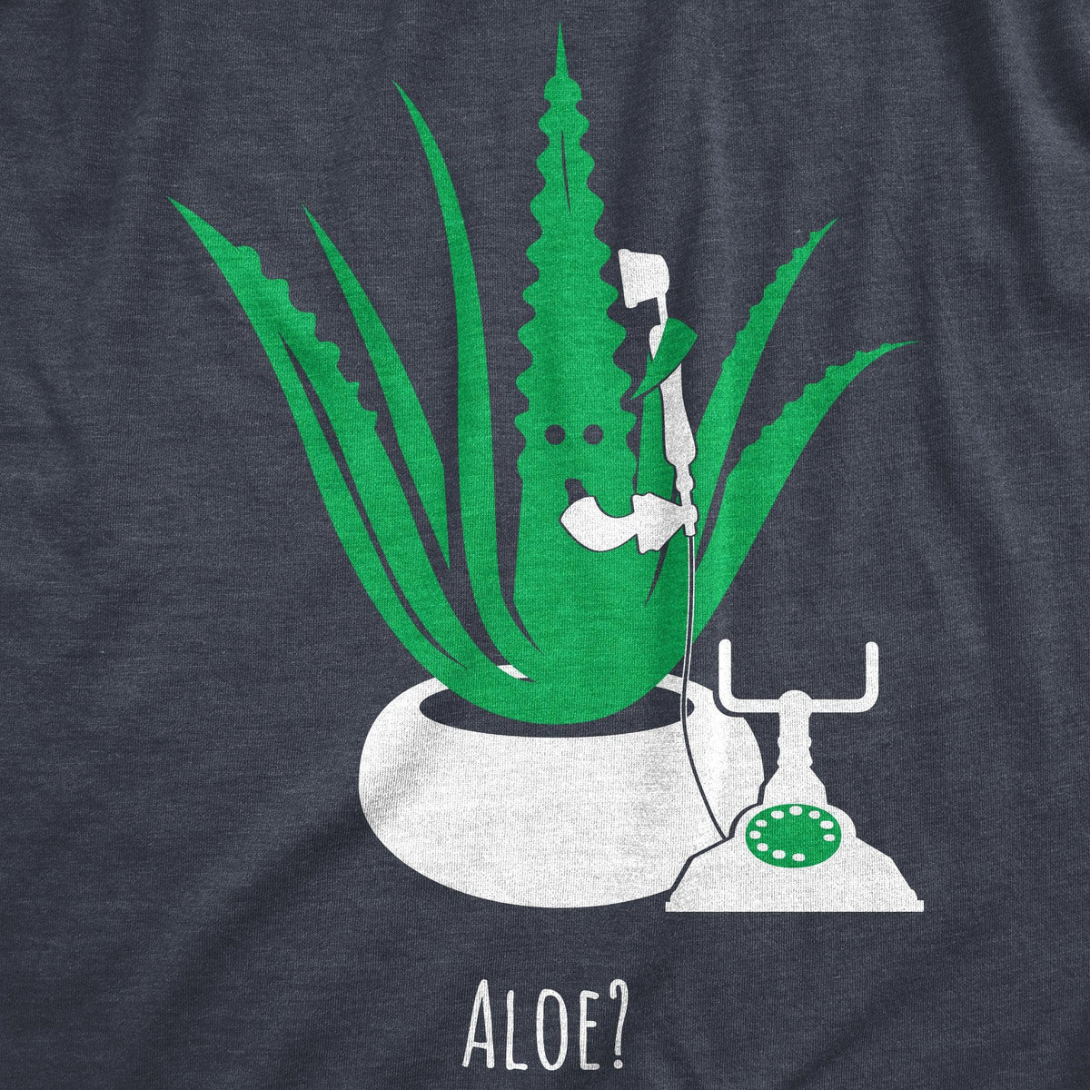 Aloe Phone Call Men&#39;s Tshirt  -  Crazy Dog T-Shirts