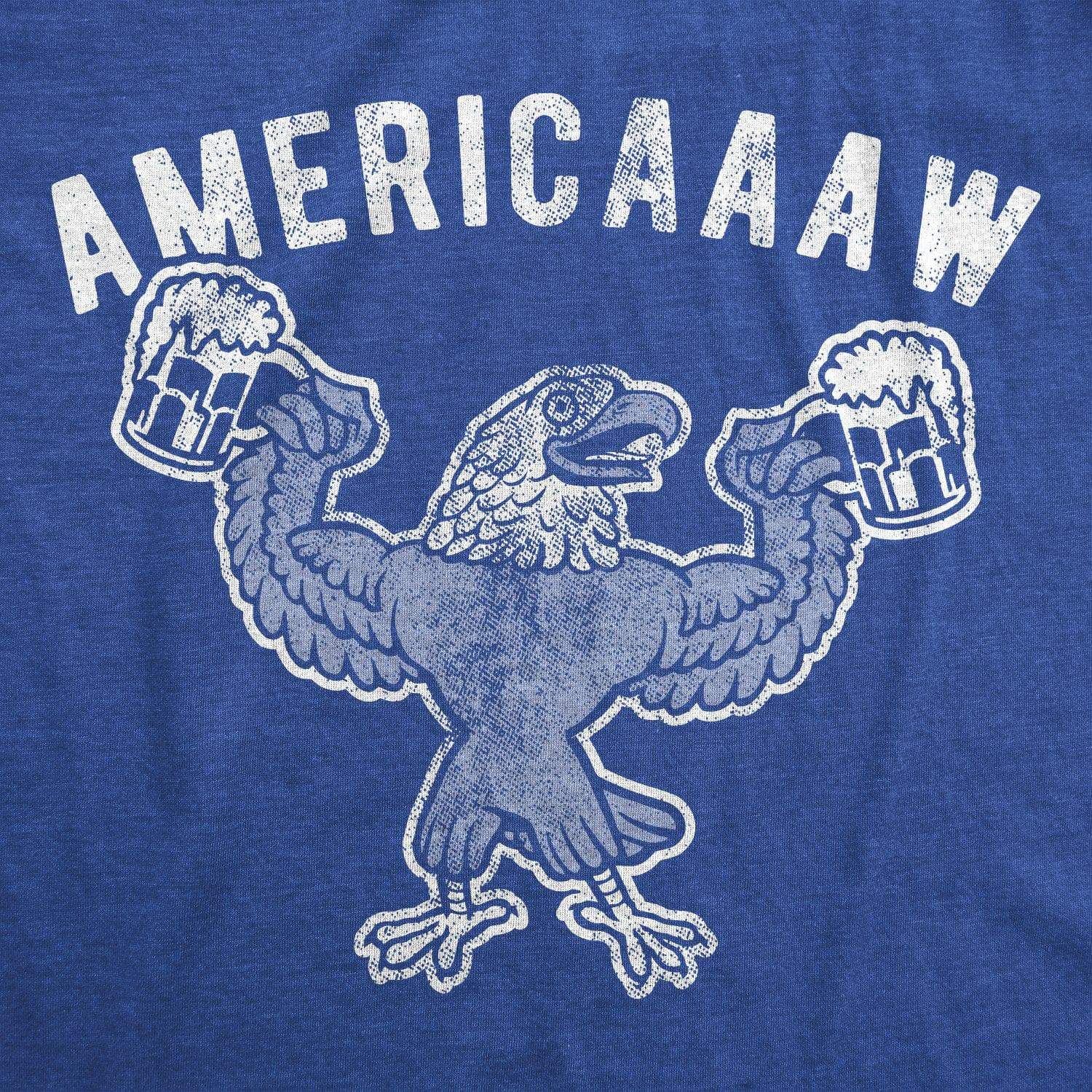 Americaaaw Men's Tshirt - Crazy Dog T-Shirts
