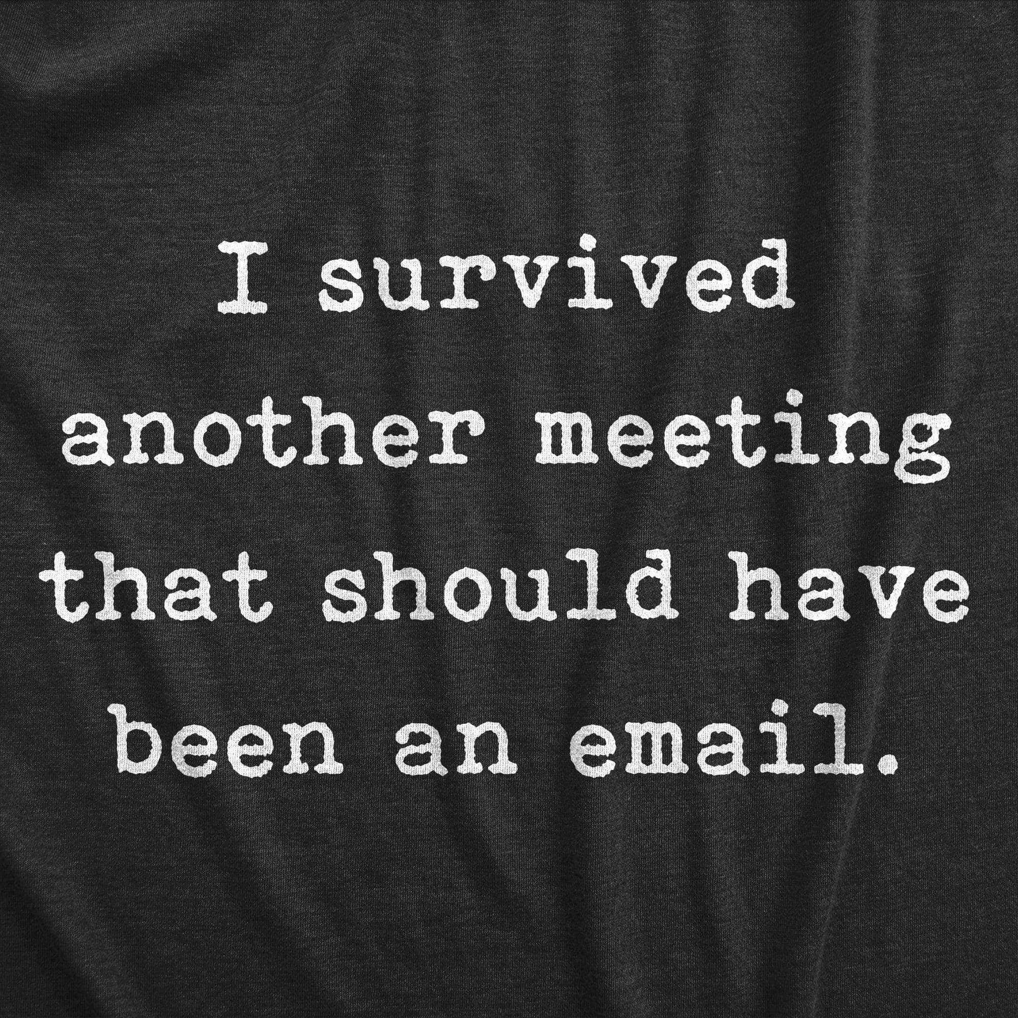 Another Meeting That Should Have Been An Email Men's Tshirt  -  Crazy Dog T-Shirts