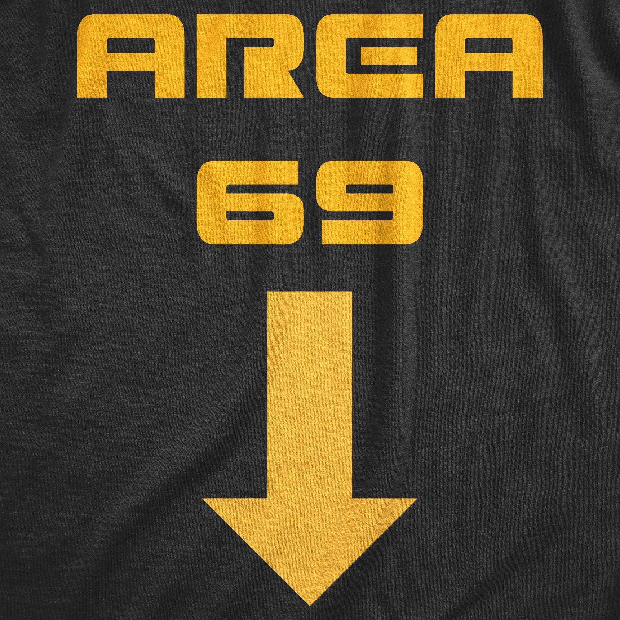 Area 69 Men's Tshirt - Crazy Dog T-Shirts