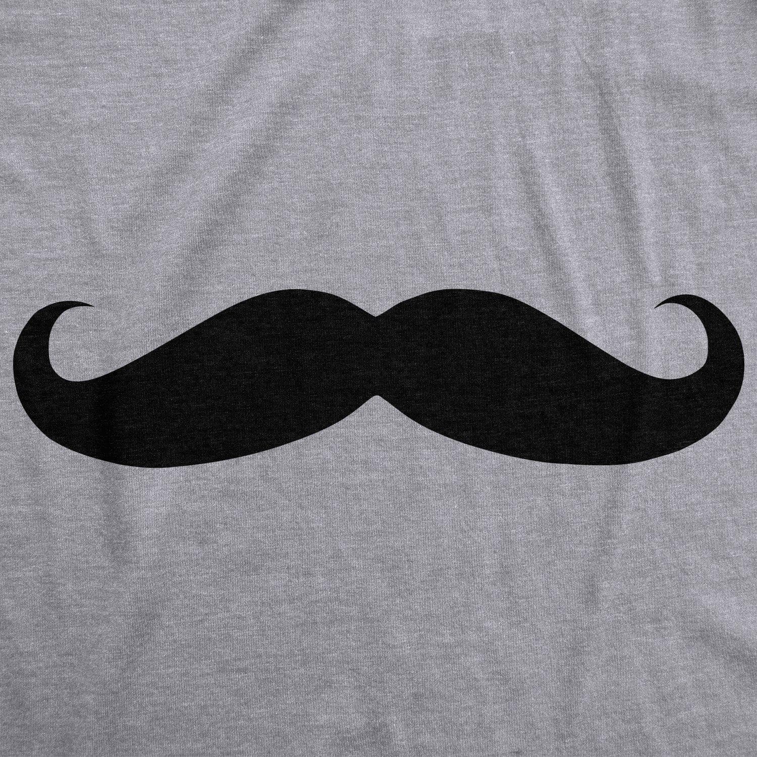 Ask Me About My Mustache Flip Men's Tshirt  -  Crazy Dog T-Shirts