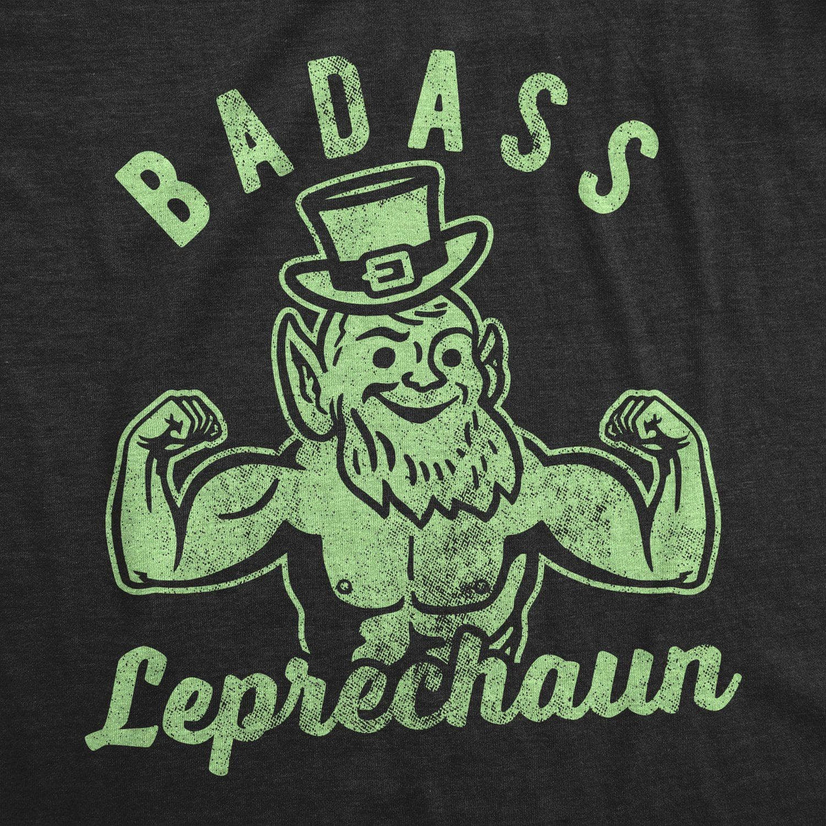 Badass Leprechaun Men&#39;s Tshirt - Crazy Dog T-Shirts