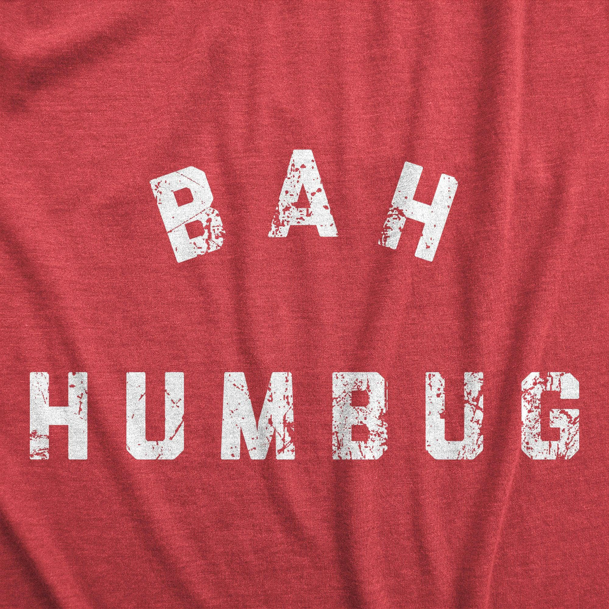 Bah Humbug Men&#39;s Tshirt  -  Crazy Dog T-Shirts