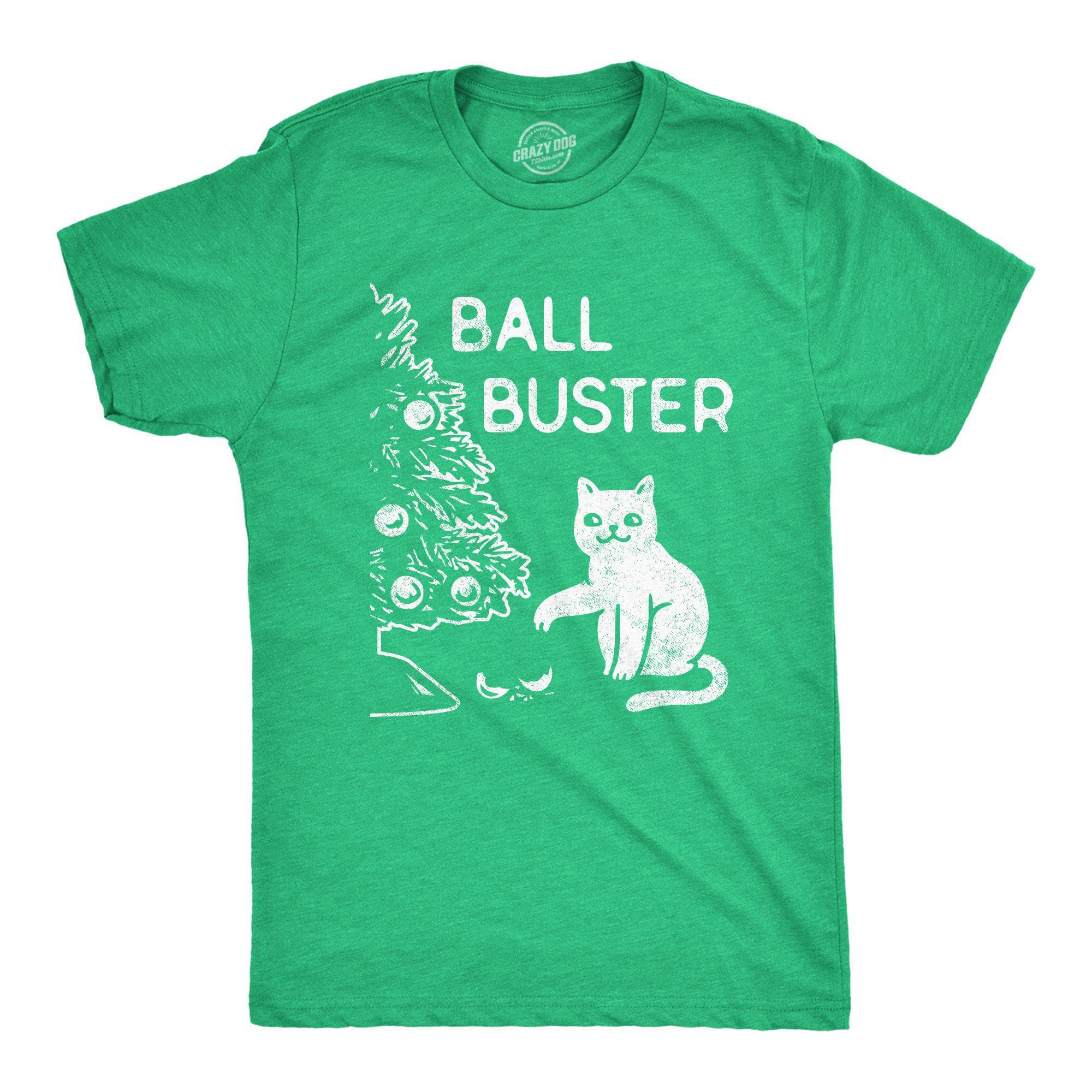 Ball Buster Men's Tshirt - Crazy Dog T-Shirts