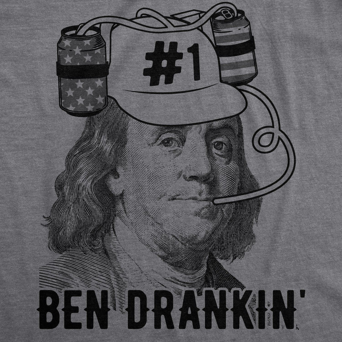 Ben Drankin&#39; Men&#39;s Tshirt - Crazy Dog T-Shirts