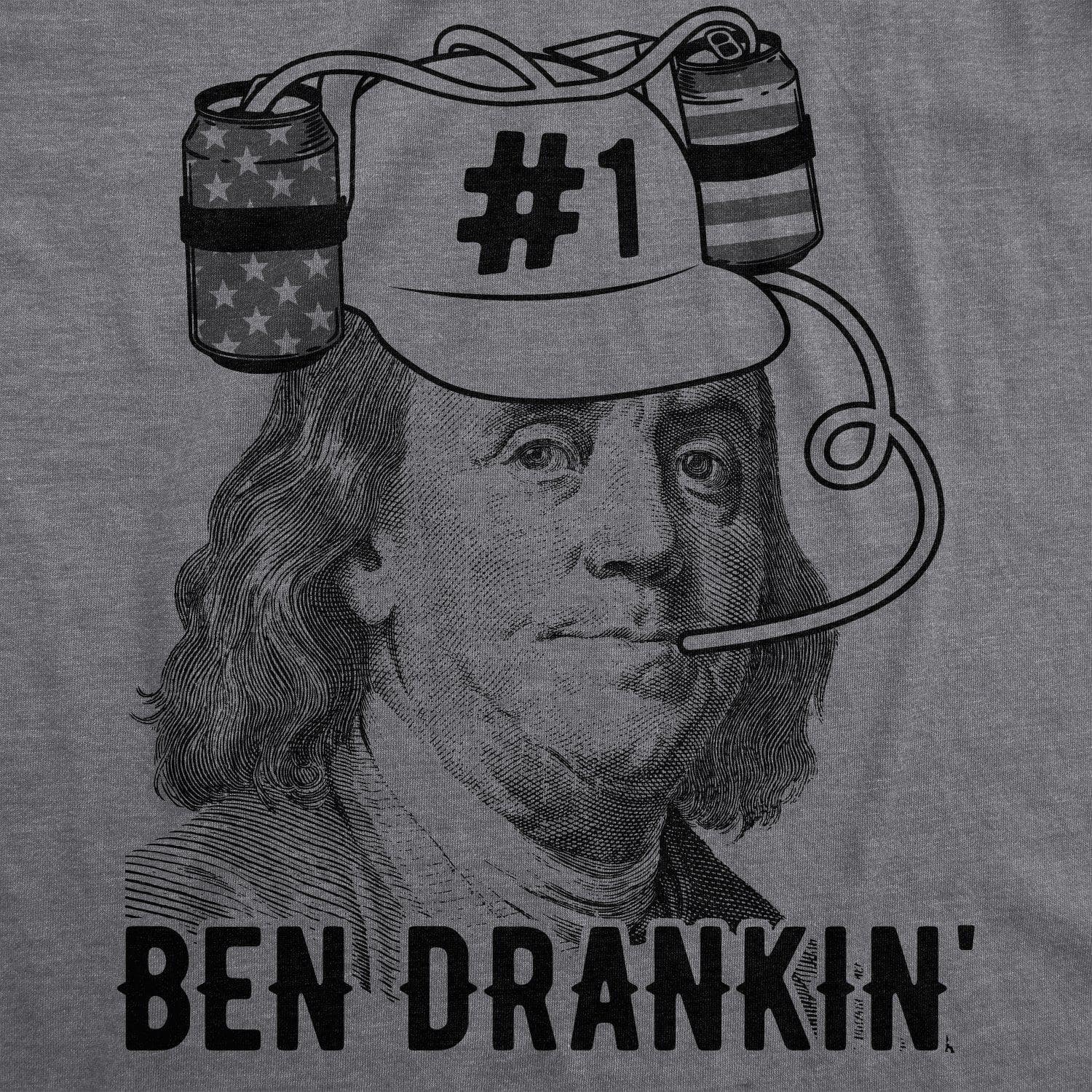 Ben Drankin Men's Tshirt - Crazy Dog T-Shirts