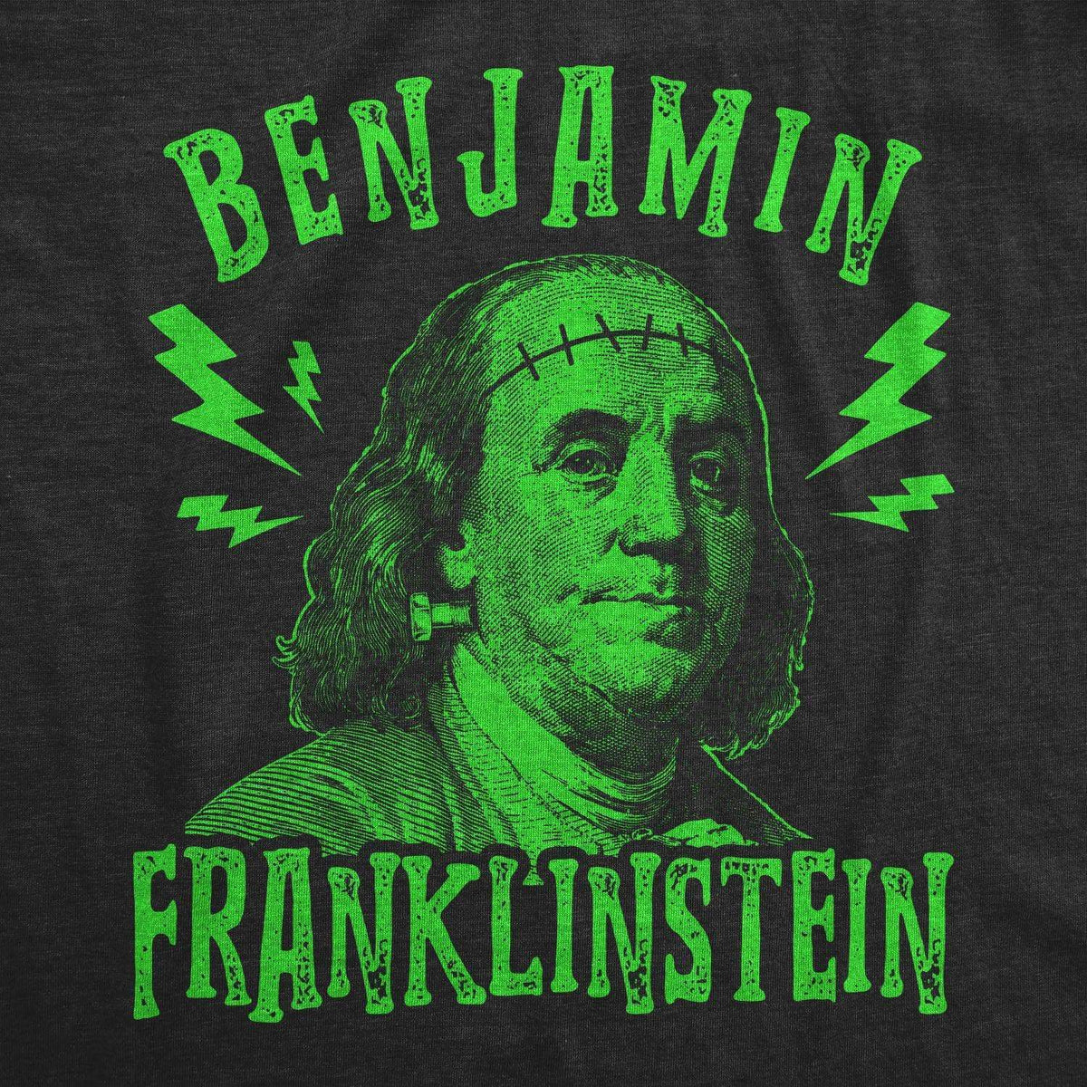 Benjamin Franklinstein Men&#39;s Tshirt - Crazy Dog T-Shirts