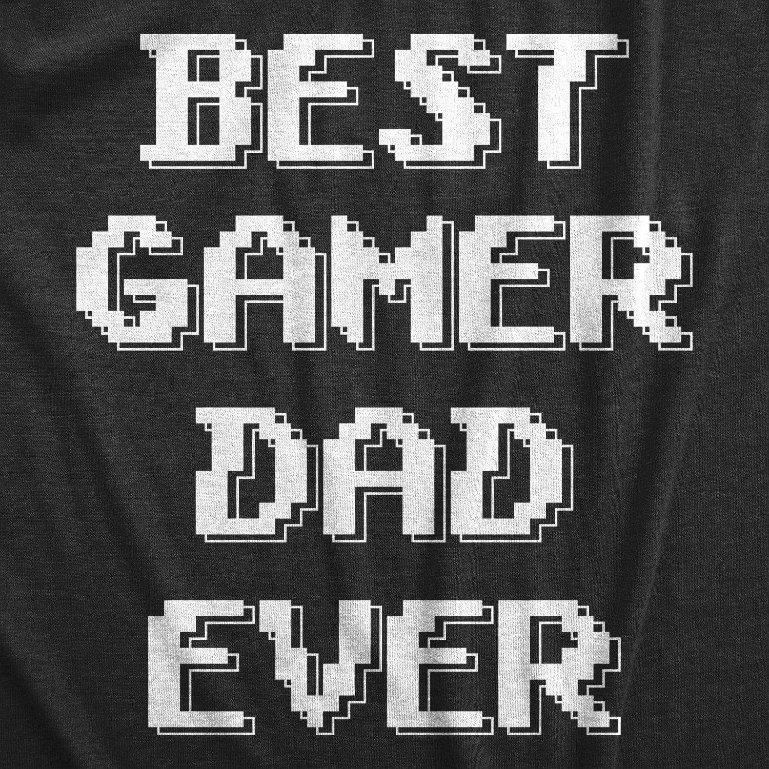 Best Gamer Dad Ever Men's Tshirt - Crazy Dog T-Shirts