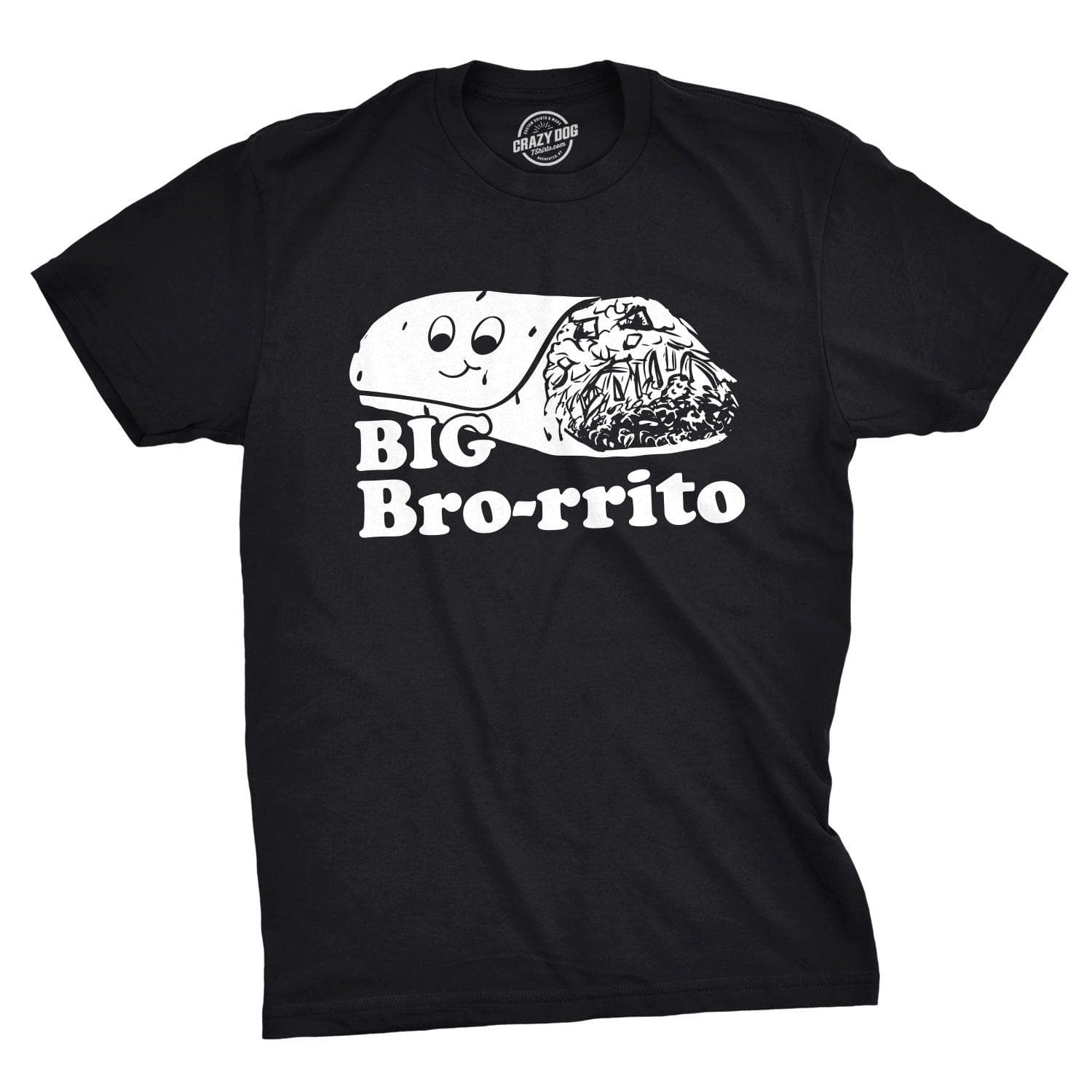 Big Bro-rrito Men's Tshirt  -  Crazy Dog T-Shirts