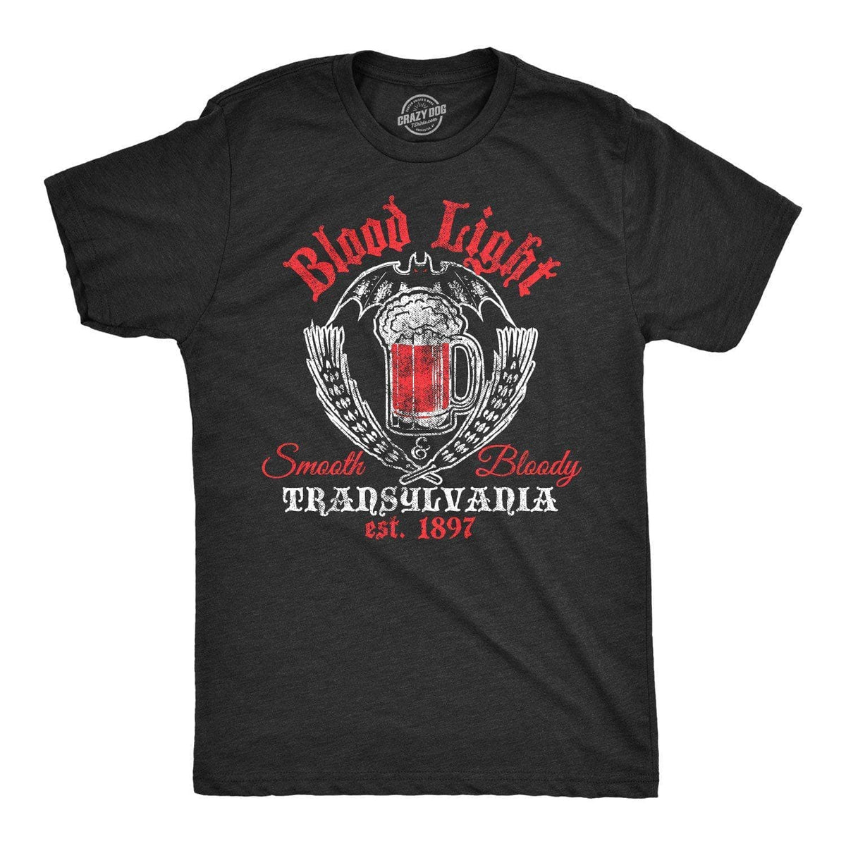 Blood Light Men&#39;s Tshirt - Crazy Dog T-Shirts