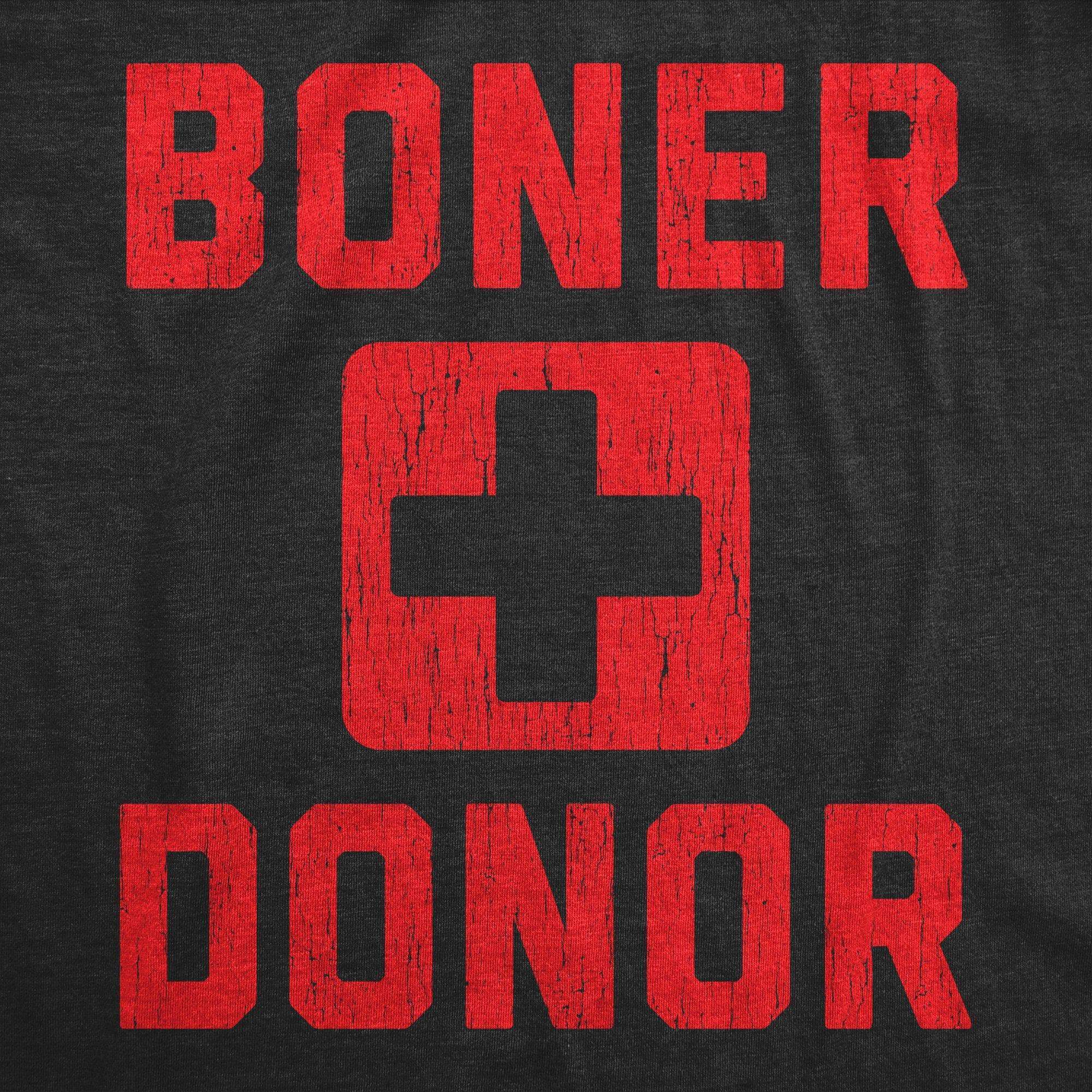 Boner Donor Men's Tshirt - Crazy Dog T-Shirts