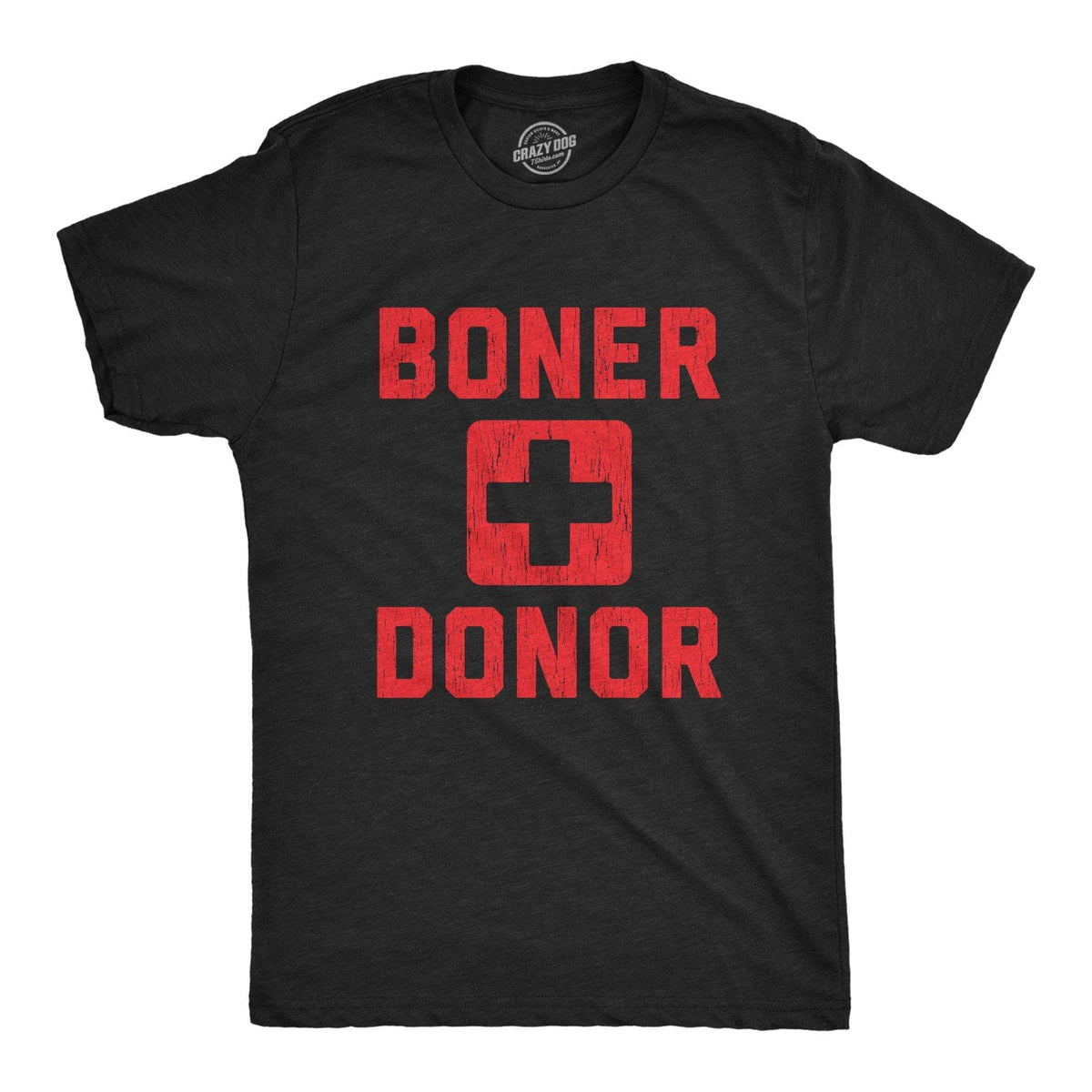 Boner Donor Men&#39;s Tshirt - Crazy Dog T-Shirts
