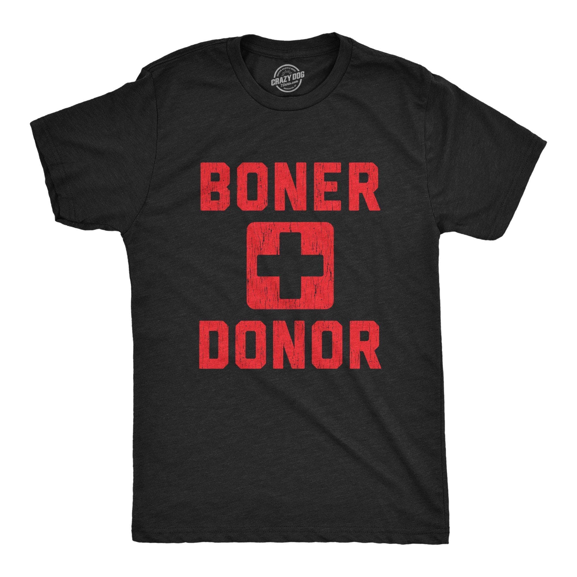 Boner Donor Men's Tshirt - Crazy Dog T-Shirts