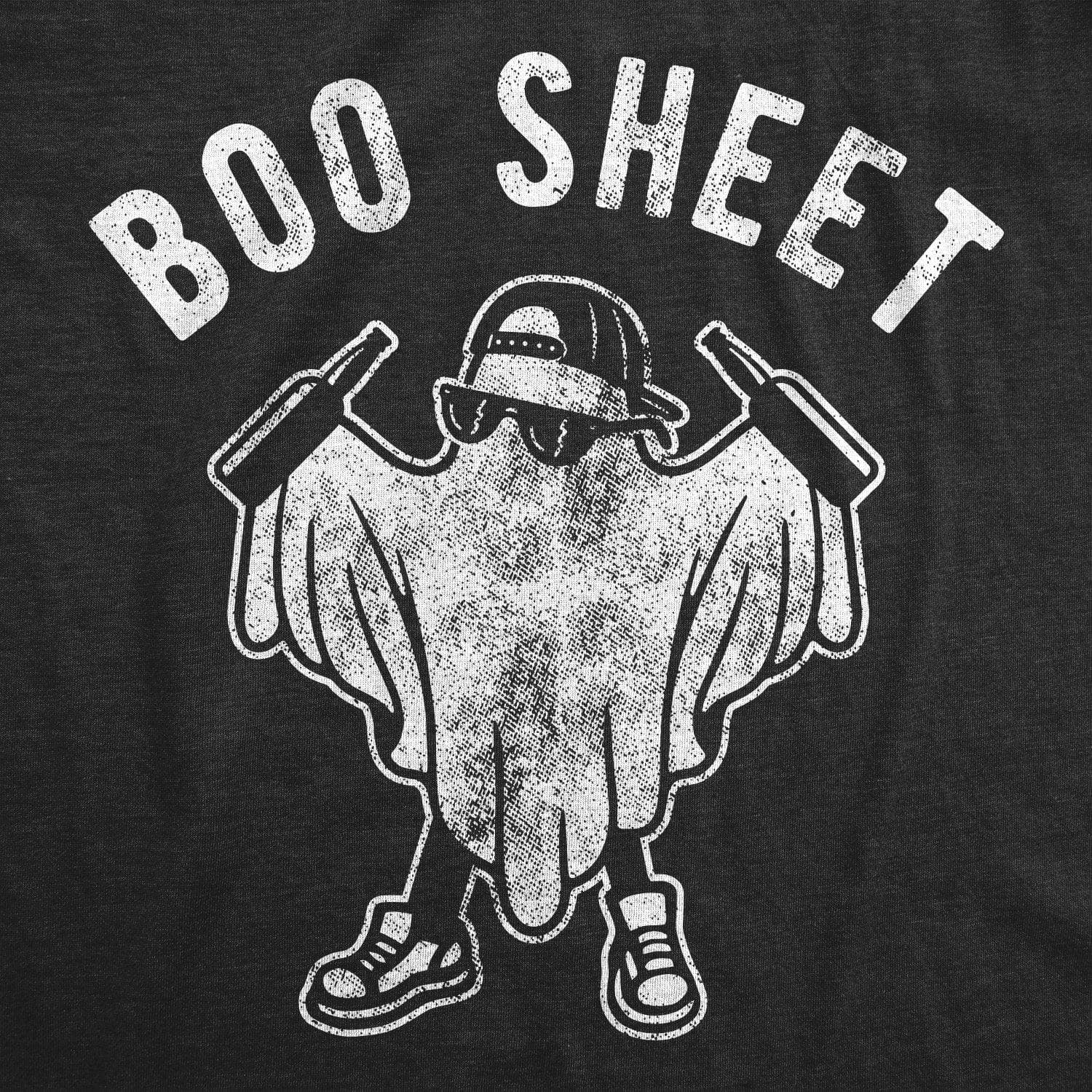 Boo Sheet Men's Tshirt - Crazy Dog T-Shirts