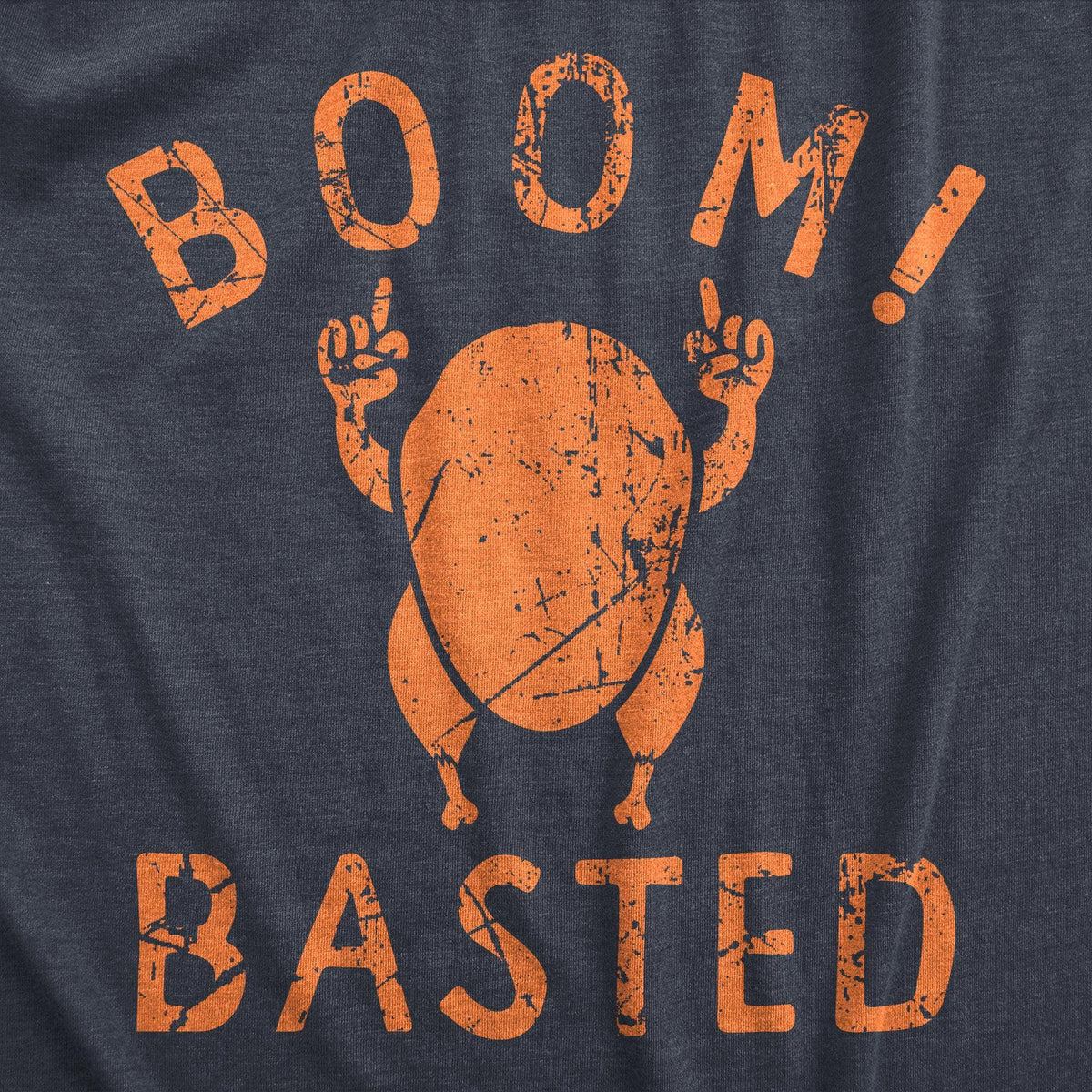 Boom Basted Men&#39;s Tshirt  -  Crazy Dog T-Shirts
