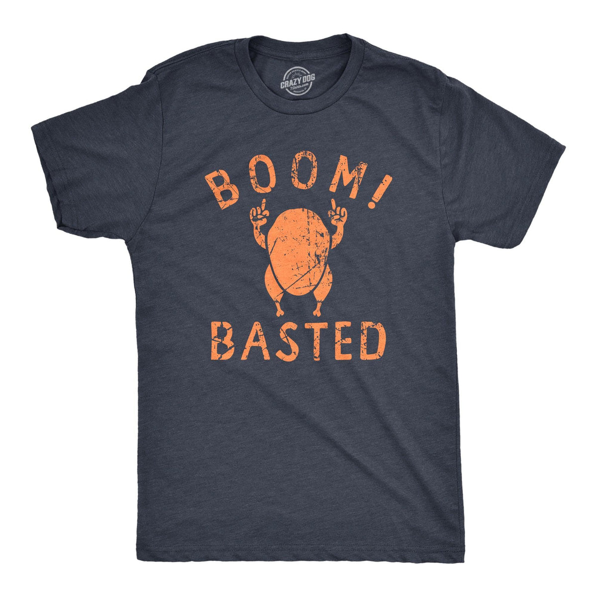 Boom Basted Men&#39;s Tshirt  -  Crazy Dog T-Shirts