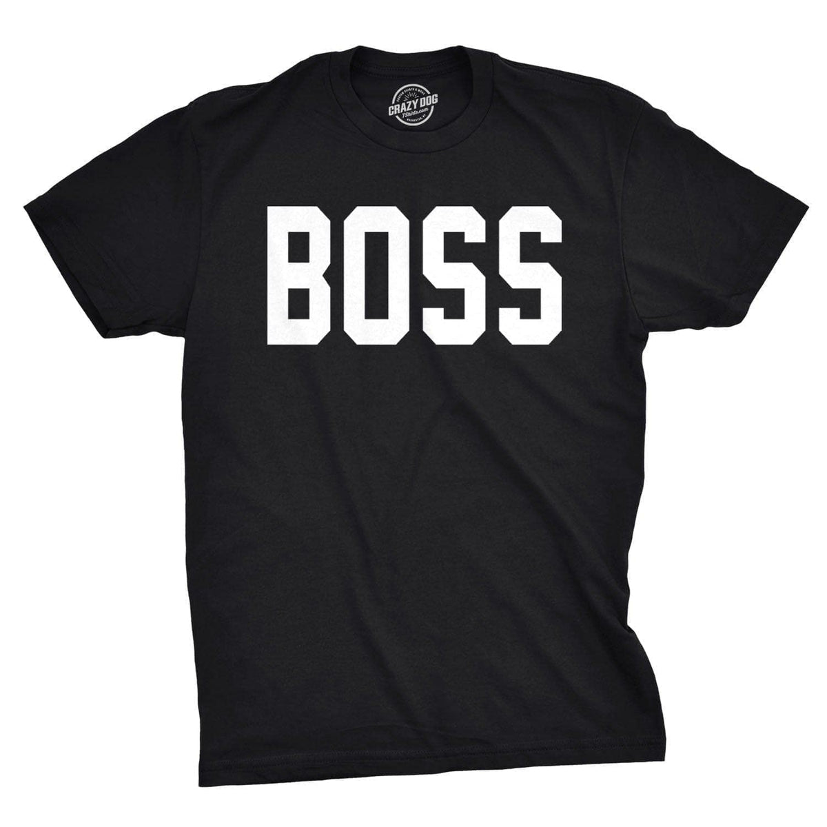 Boss Men&#39;s Tshirt  -  Crazy Dog T-Shirts