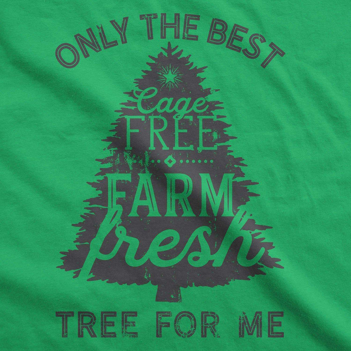 Cage Free Farm Fresh Tree Men&#39;s Tshirt - Crazy Dog T-Shirts