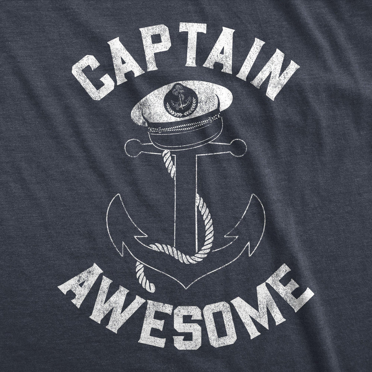 Captain Awesome Men&#39;s Tshirt  -  Crazy Dog T-Shirts