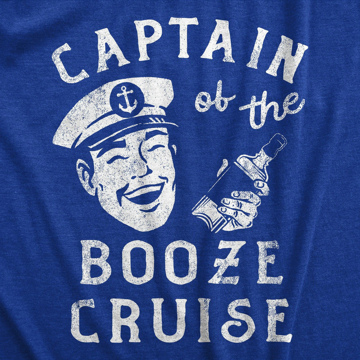 Captain Of The Booze Cruise Men&#39;s Tshirt  -  Crazy Dog T-Shirts