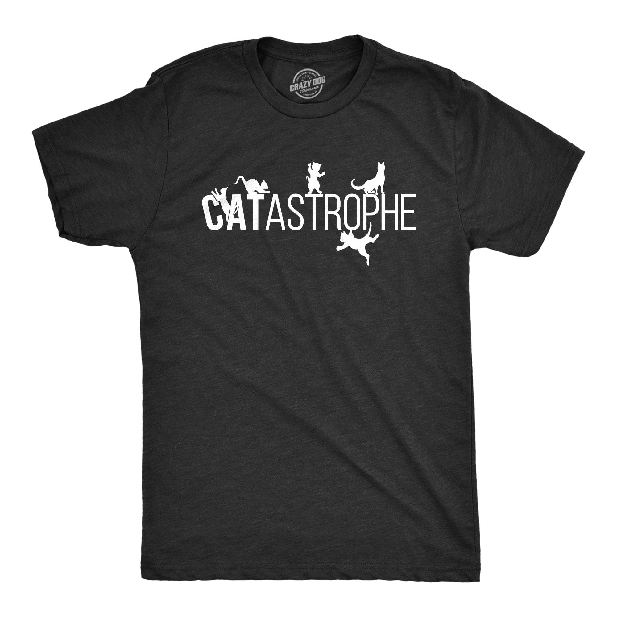 Catastrophe Men's Tshirt  -  Crazy Dog T-Shirts
