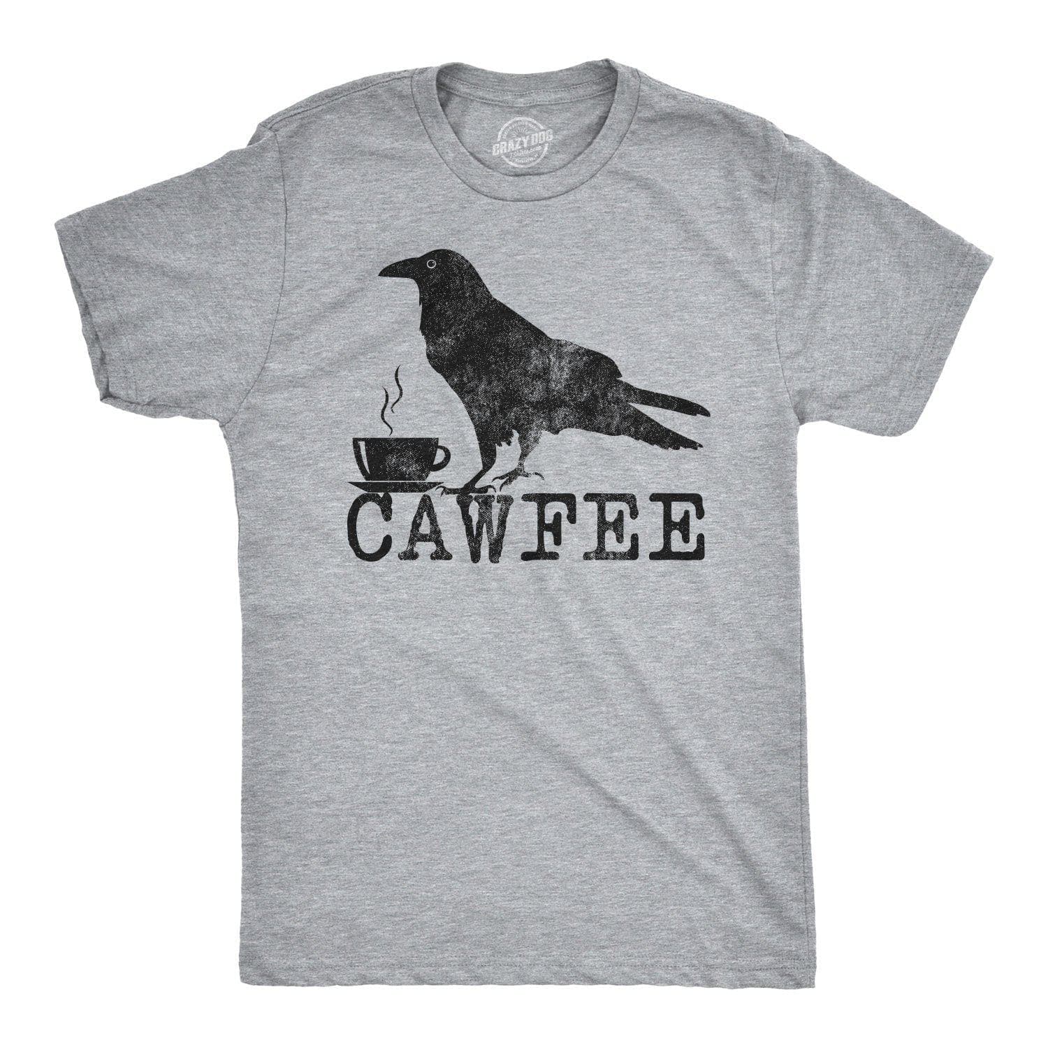 Cawfee Men's Tshirt  -  Crazy Dog T-Shirts