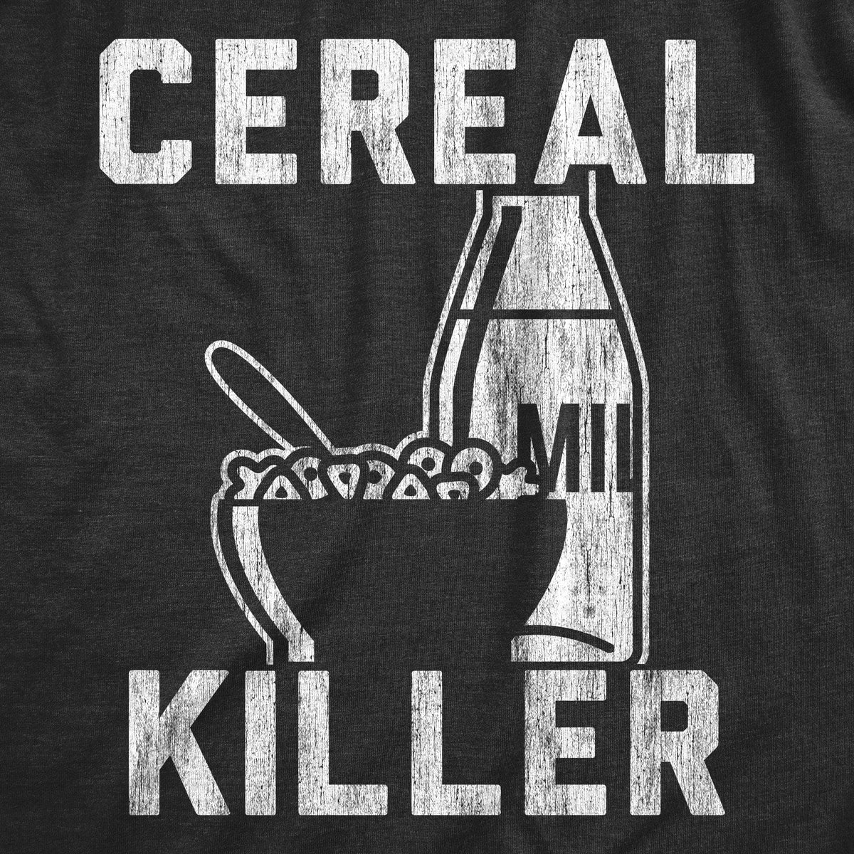 Cereal Killer Men&#39;s Tshirt - Crazy Dog T-Shirts
