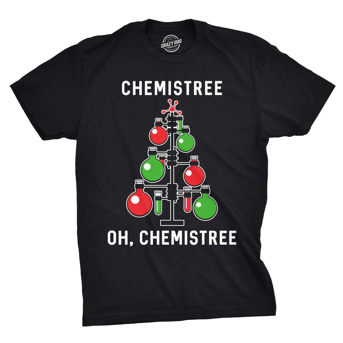 Chemistree Men&#39;s Tshirt  -  Crazy Dog T-Shirts