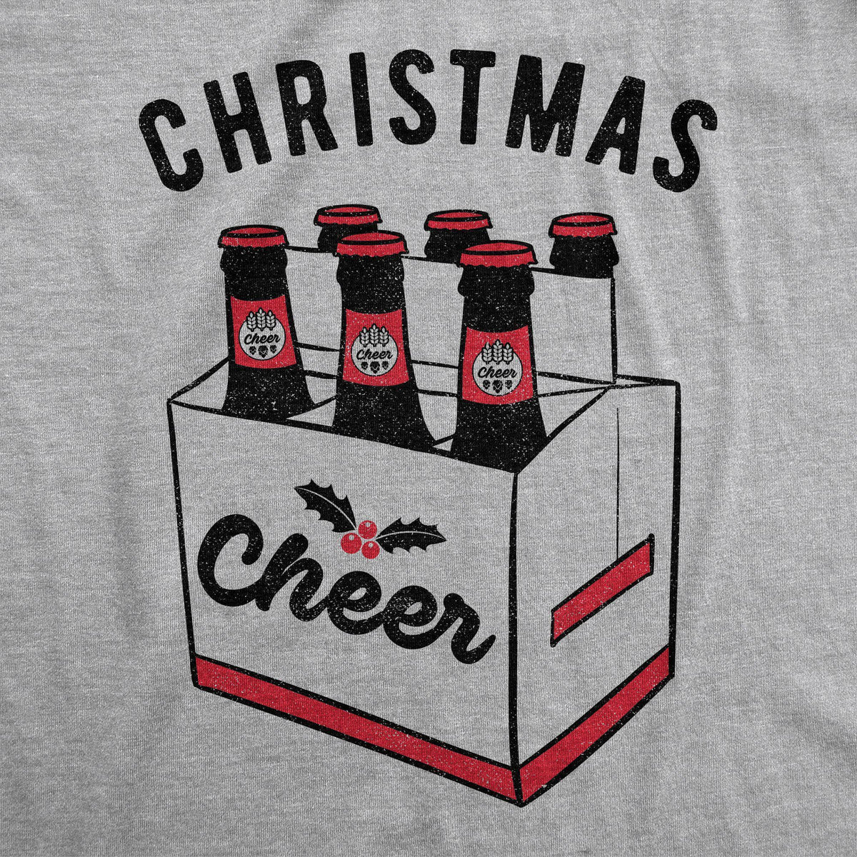 Christmas Cheer Men&#39;s Tshirt  -  Crazy Dog T-Shirts