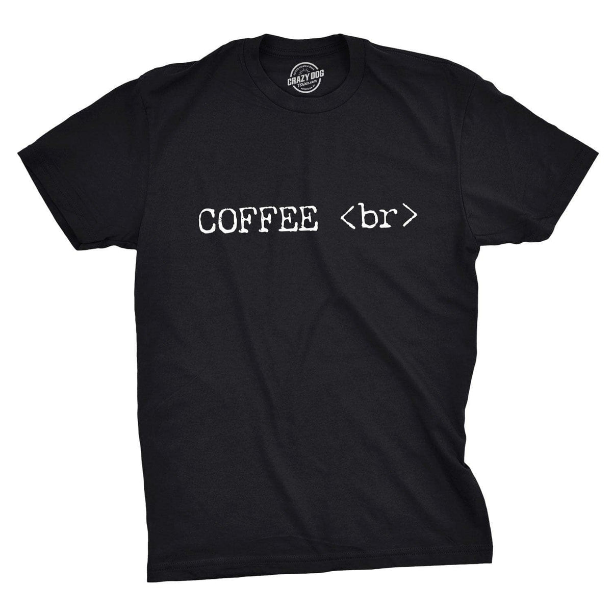 Coffee Break Men&#39;s Tshirt  -  Crazy Dog T-Shirts