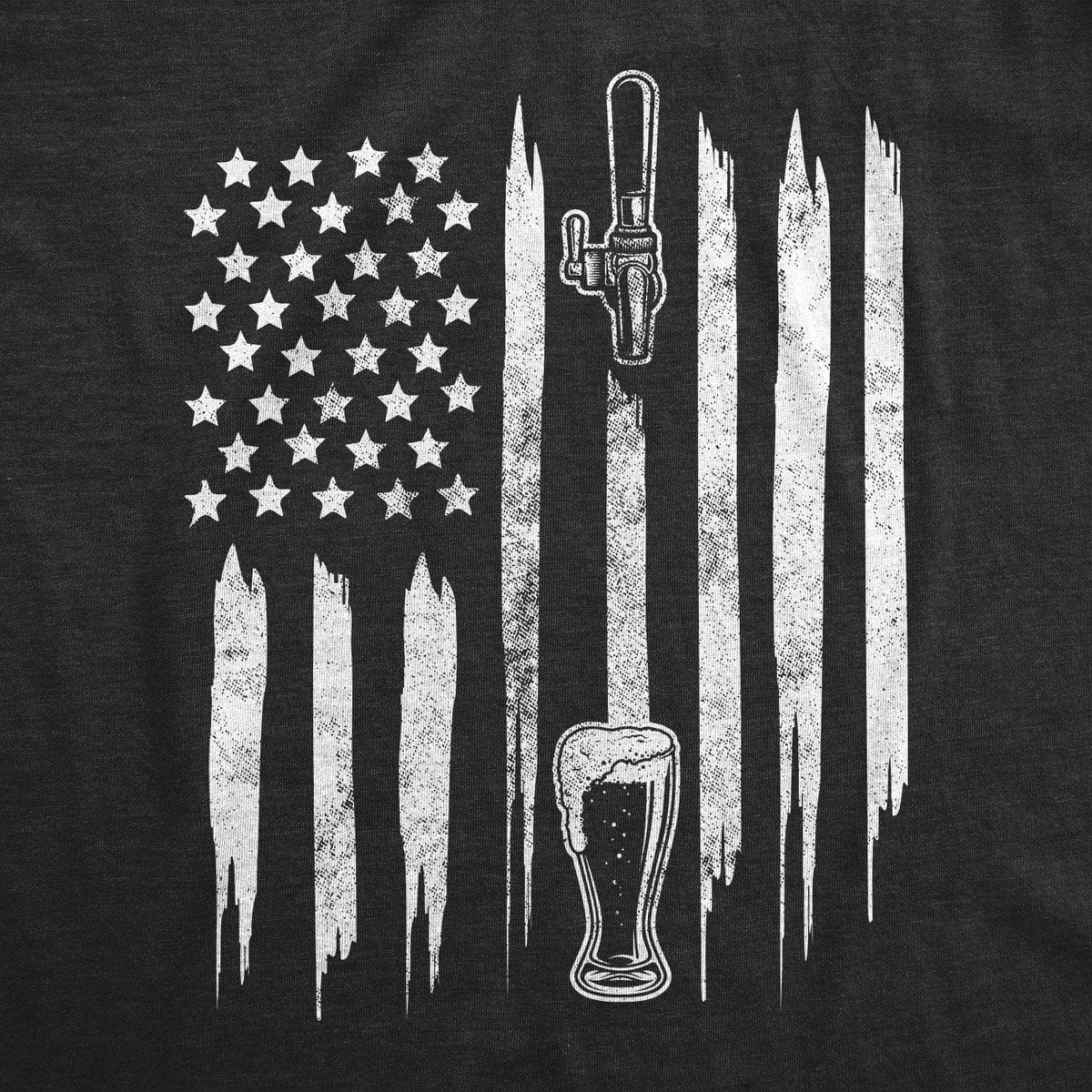Craft Beer Flag Men&#39;s Tshirt - Crazy Dog T-Shirts