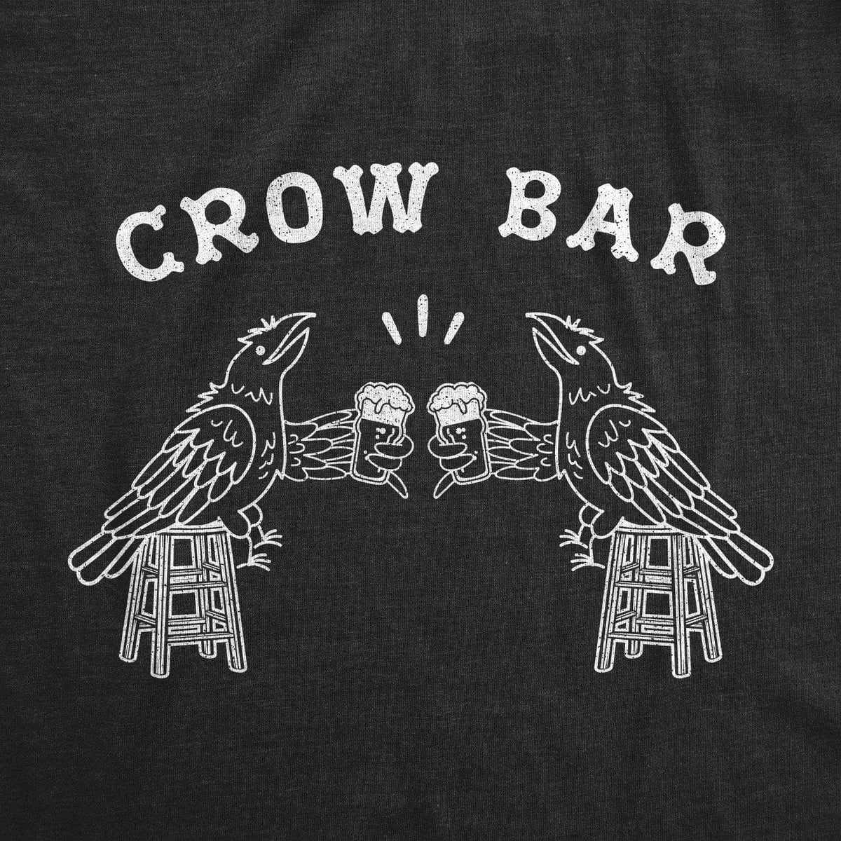 Crow Bar Men&#39;s Tshirt - Crazy Dog T-Shirts
