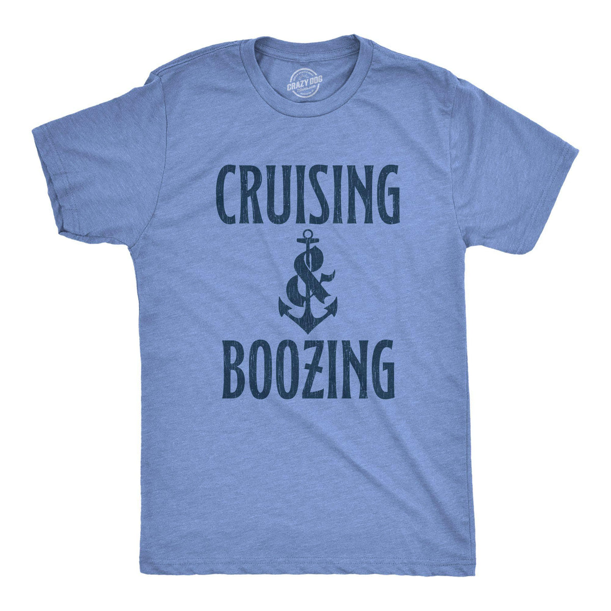 Cruising And Boozing Men&#39;s Tshirt - Crazy Dog T-Shirts