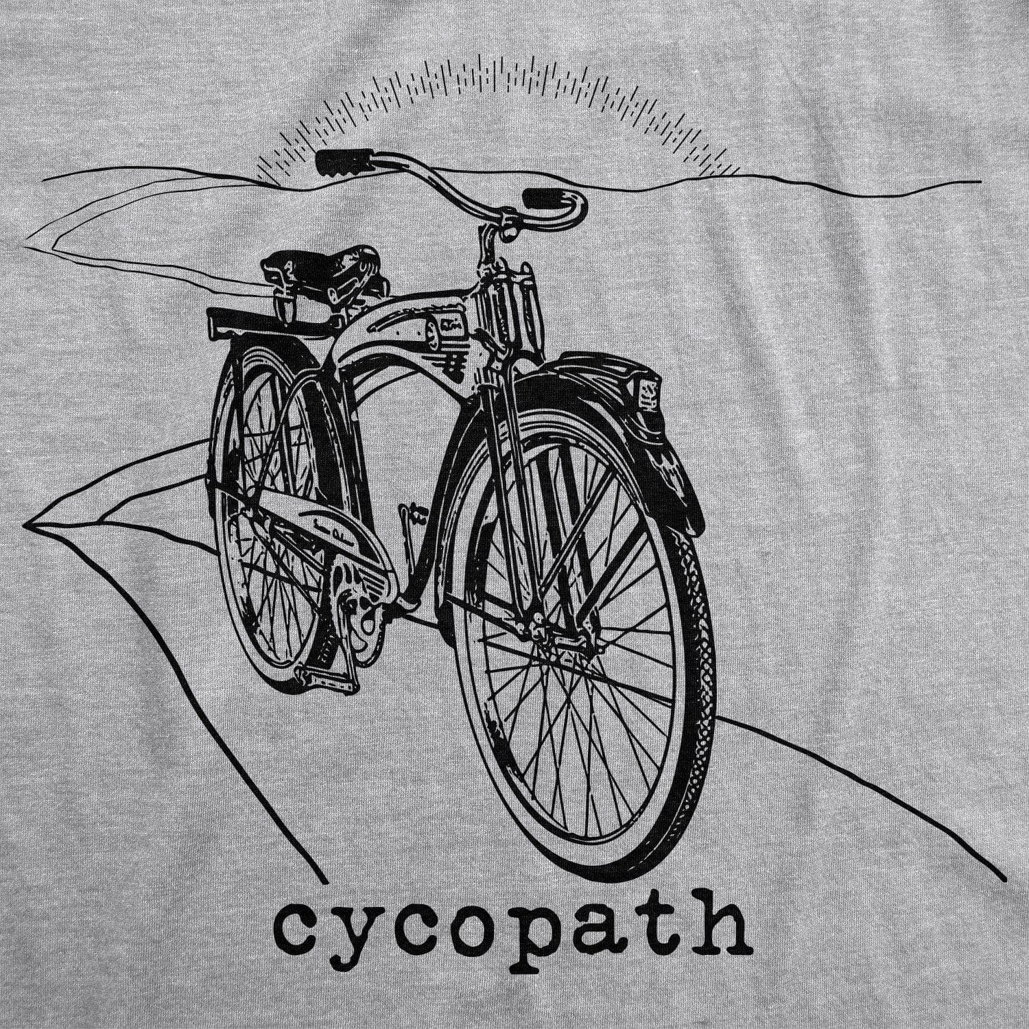 Cycopath Men's Tshirt - Crazy Dog T-Shirts