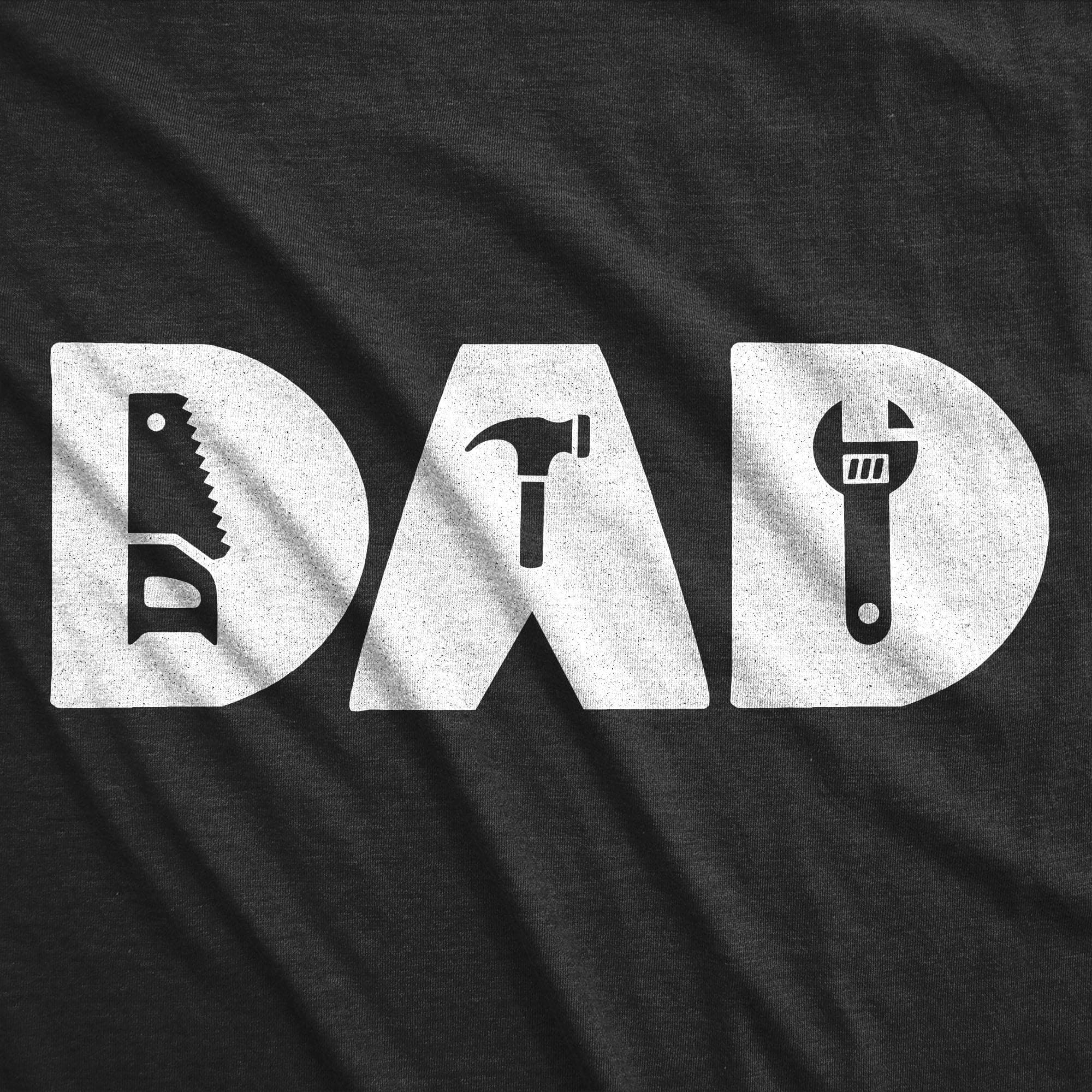 Dad Tools Men's Tshirt  -  Crazy Dog T-Shirts