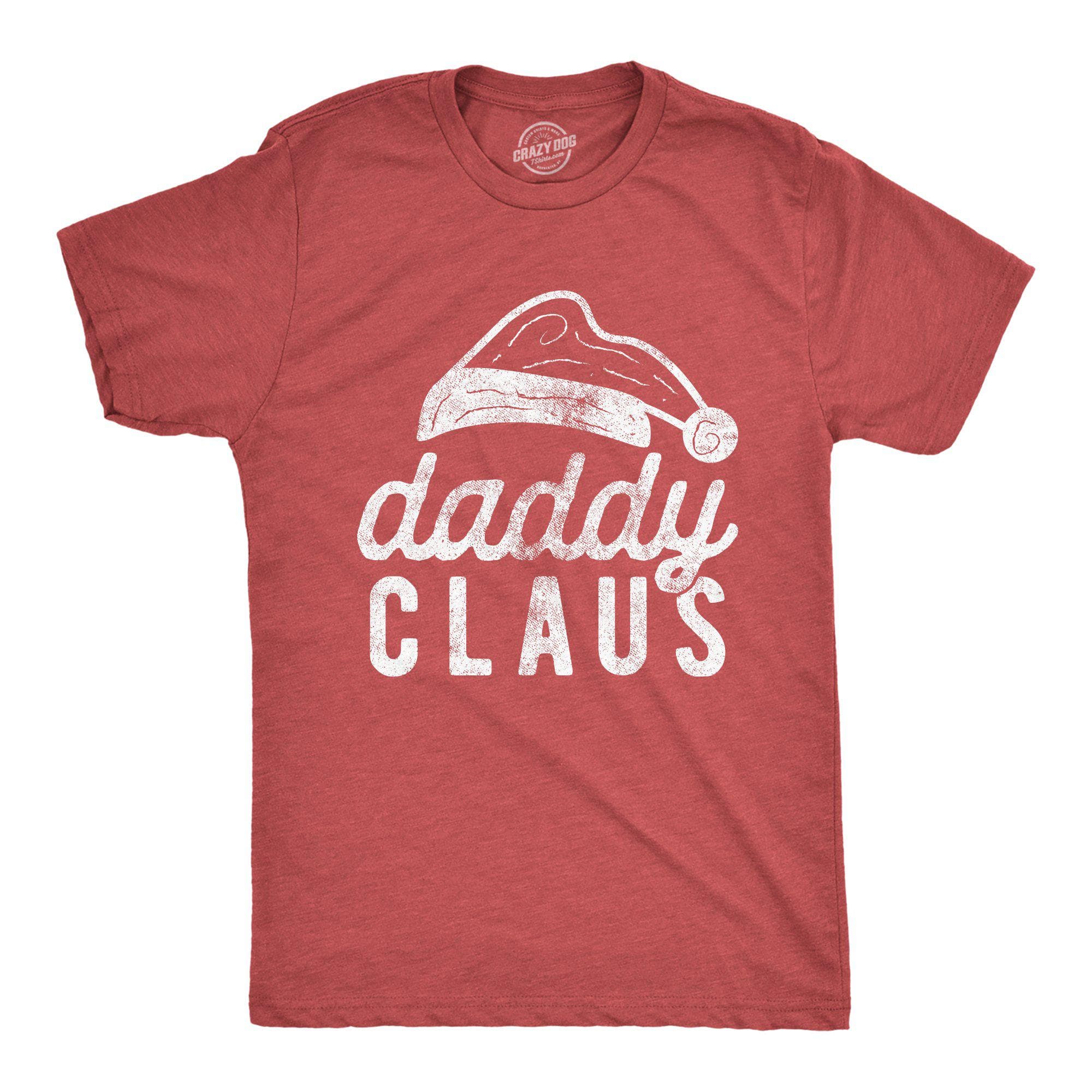 Daddy Claus Men's Tshirt - Crazy Dog T-Shirts