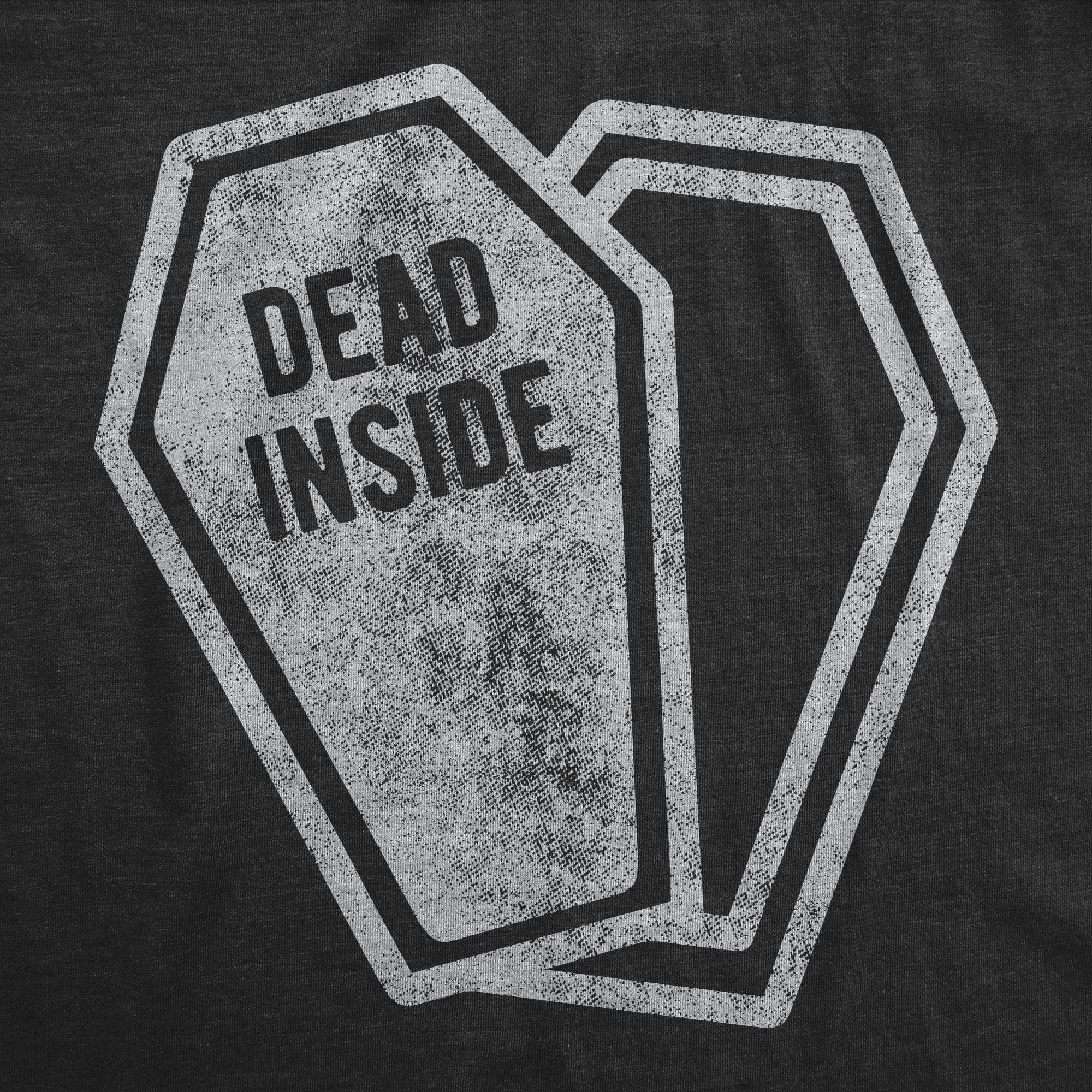 Dead Inside Men's Tshirt - Crazy Dog T-Shirts