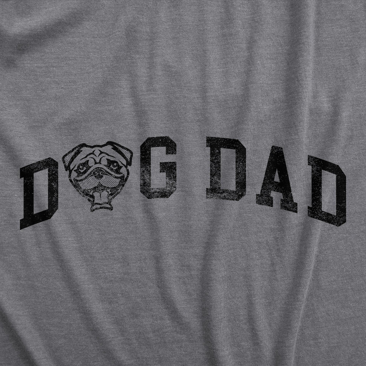 Dog Dad Pug Men&#39;s Tshirt  -  Crazy Dog T-Shirts