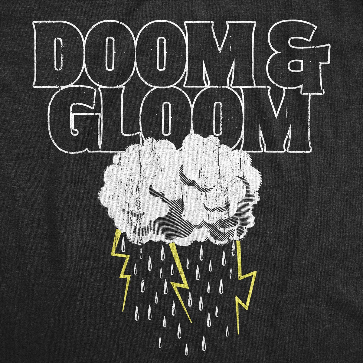 Doom And Gloom Men&#39;s Tshirt  -  Crazy Dog T-Shirts