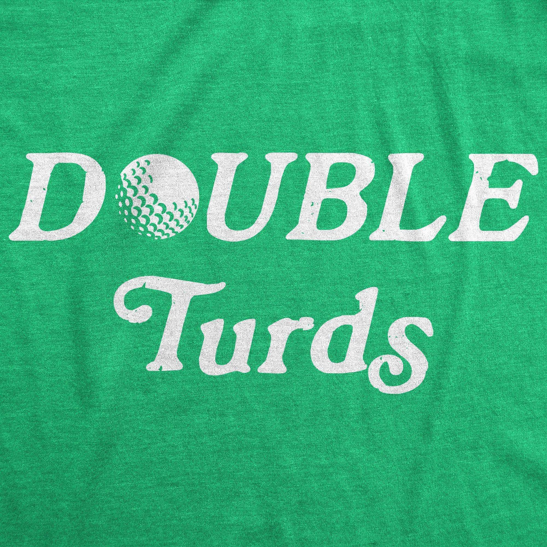 Double Turds Men's Tshirt - Crazy Dog T-Shirts