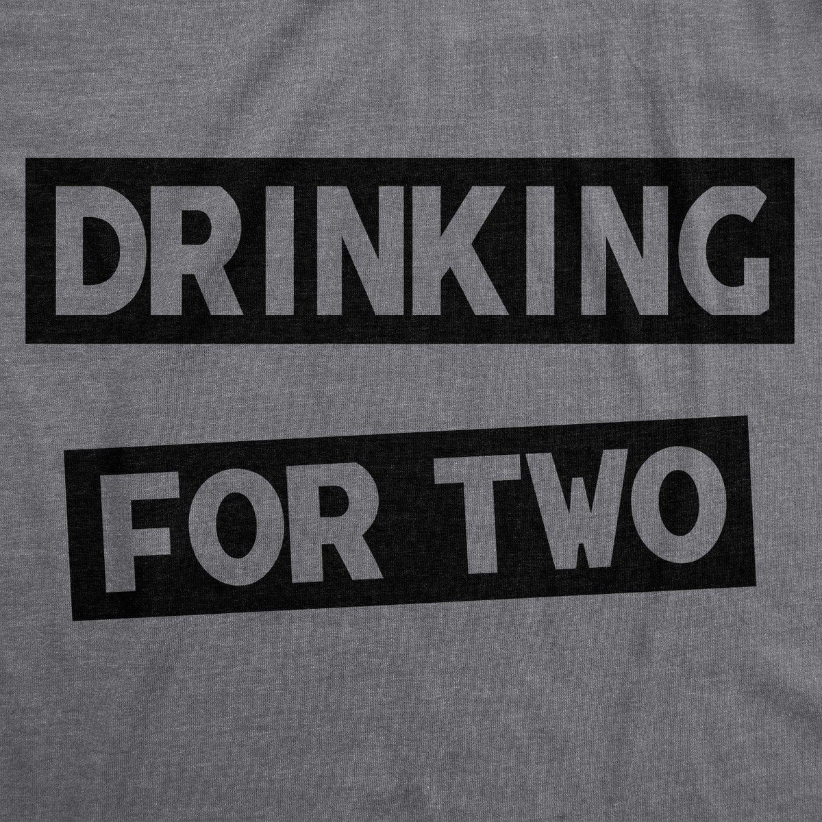 Drinking For Two Men&#39;s Tshirt  -  Crazy Dog T-Shirts