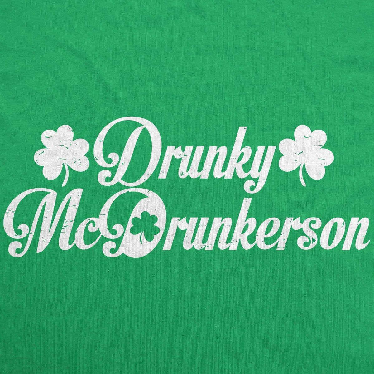 Drunky McDrunkerson Men&#39;s Tshirt - Crazy Dog T-Shirts