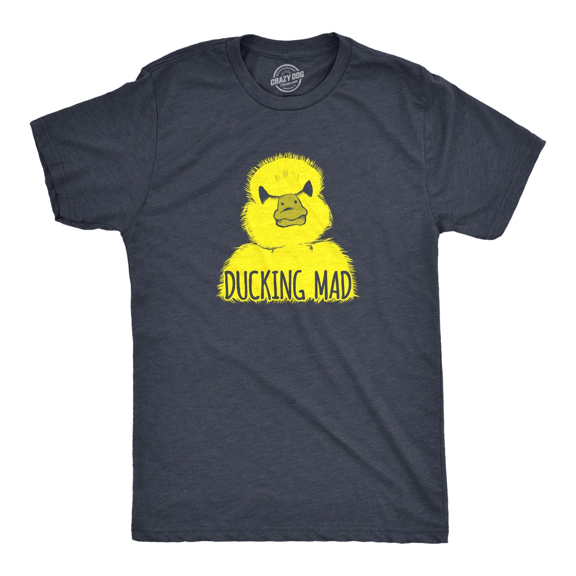 Ducking Mad Men's Tshirt  -  Crazy Dog T-Shirts