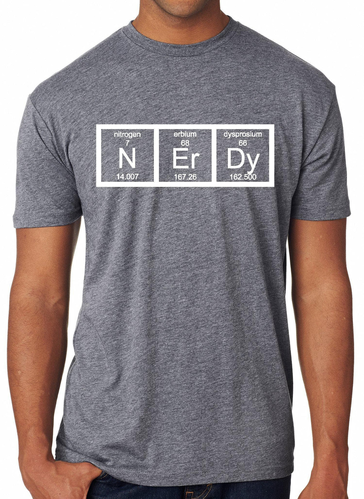 Element of Nerdy Men&#39;s Tshirt - Crazy Dog T-Shirts