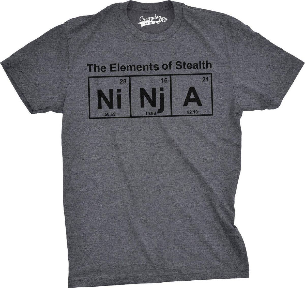 Element of Stealth Men&#39;s Tshirt  -  Crazy Dog T-Shirts