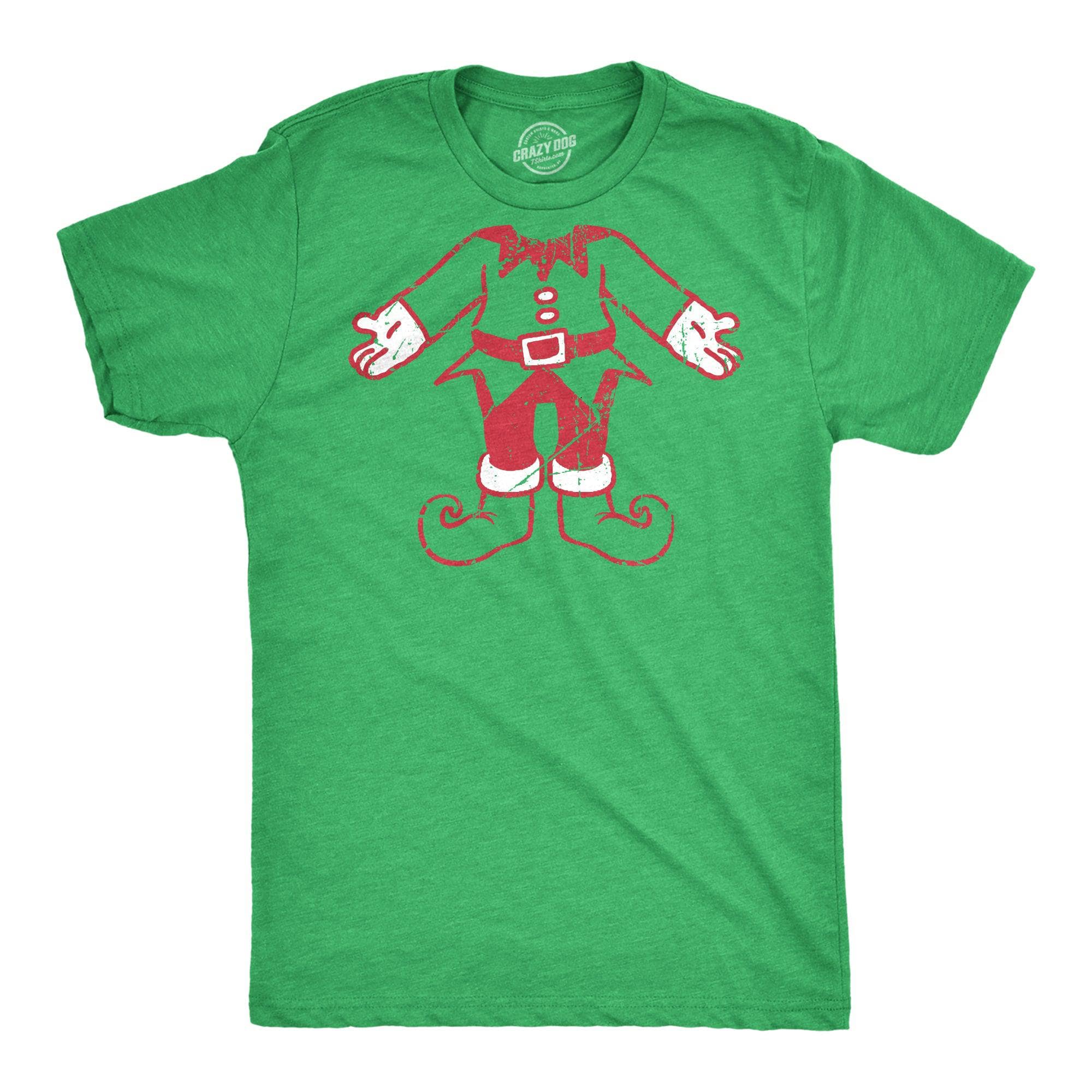 Elf Body Men's Tshirt  -  Crazy Dog T-Shirts