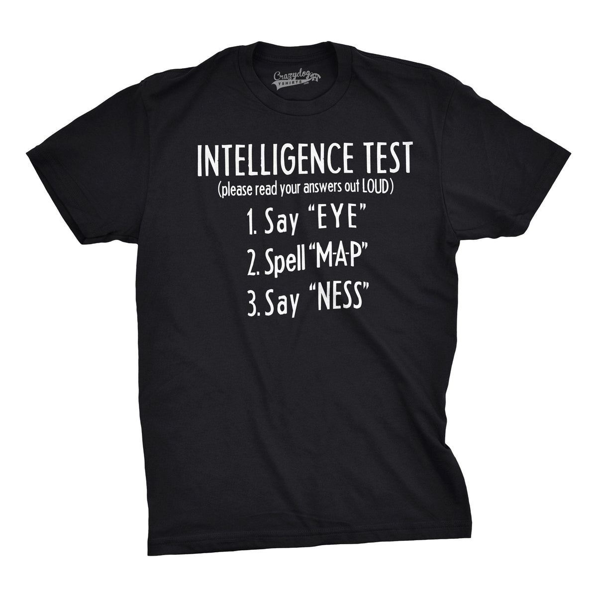 Eye Map Ness Men&#39;s Tshirt  -  Crazy Dog T-Shirts