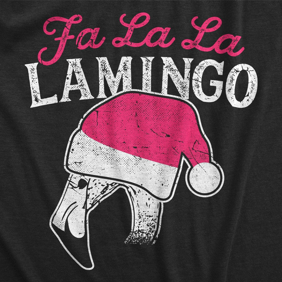 Fa La La Lamingo Men&#39;s Tshirt - Crazy Dog T-Shirts